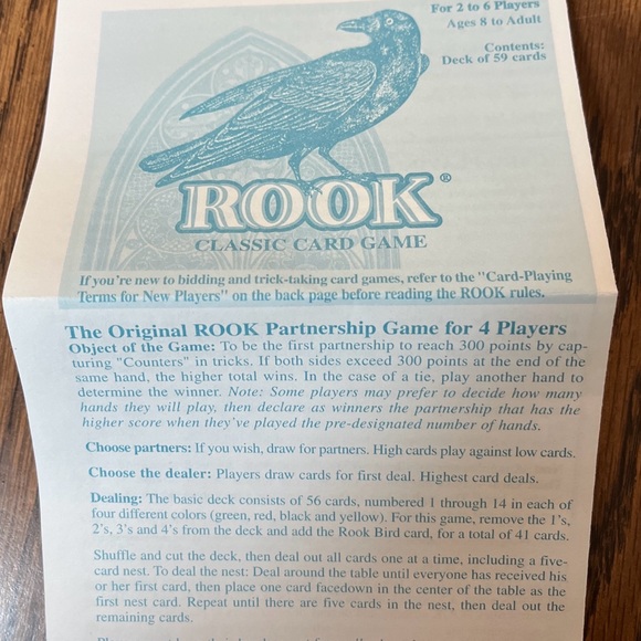 Hasbro Rook Card Game - Never Used - Picture 5 of 5